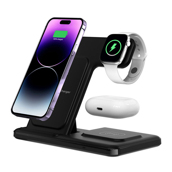 SIYOUNI New Products Foldable Design 3 in 1 Wireless Charger