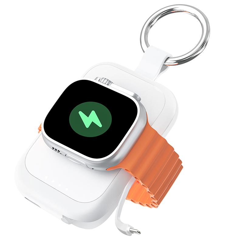 SIYOUNI Ultra Portable Electric Type-C Magnetic Wireless Watch Power Bank 2500mAh for Apple Smart Watch AirPods